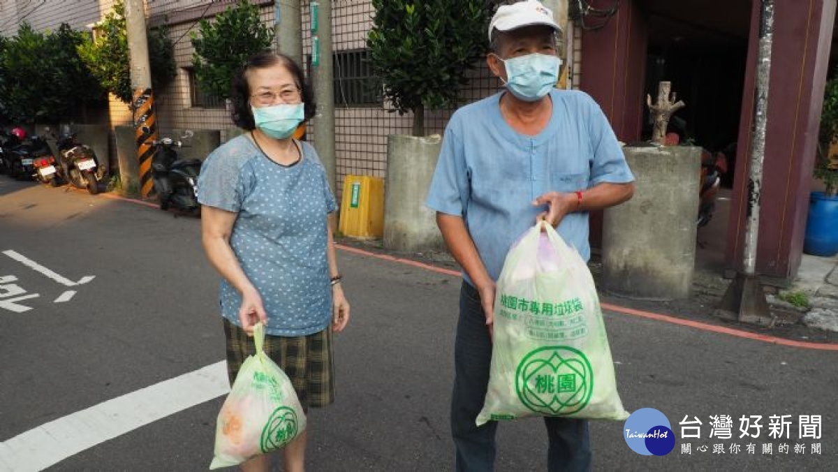 八德與龜山四里試辦專用垃圾袋收運,10月1日正式上路