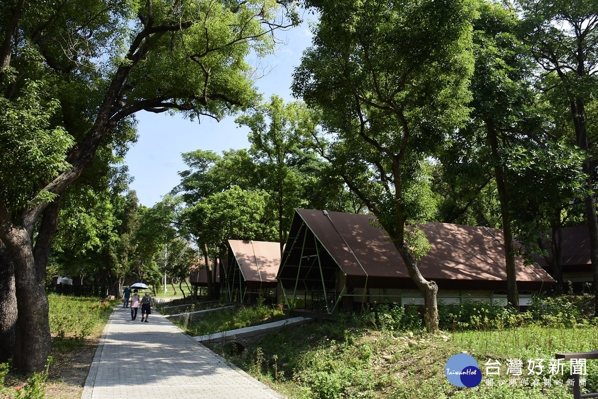 全台最大,社頭清水岩五星級豪華露營《清水那方》開幕營運。圖/記者鄧富珍攝