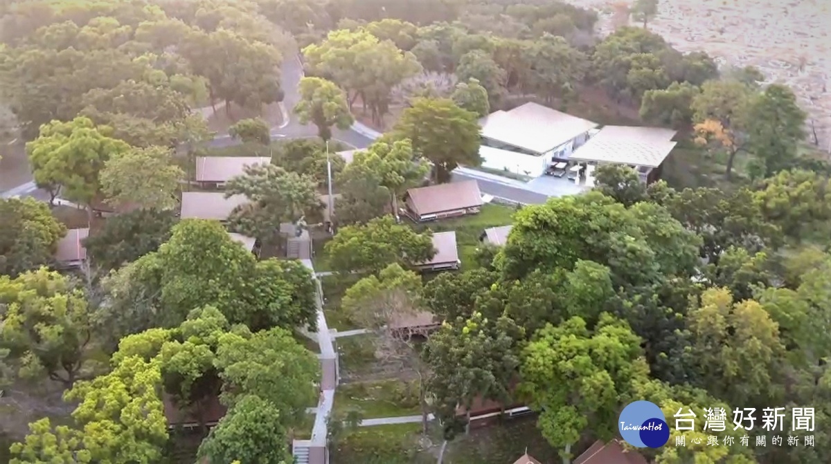全台最大,社頭清水岩五星級豪華露營《清水那方》開幕營運。圖/記者鄧富珍攝