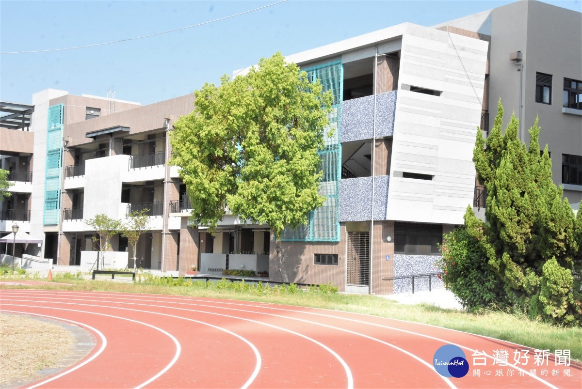 彰化社頭國中老舊校舍重建落成啟用。圖/記者鄧富珍攝