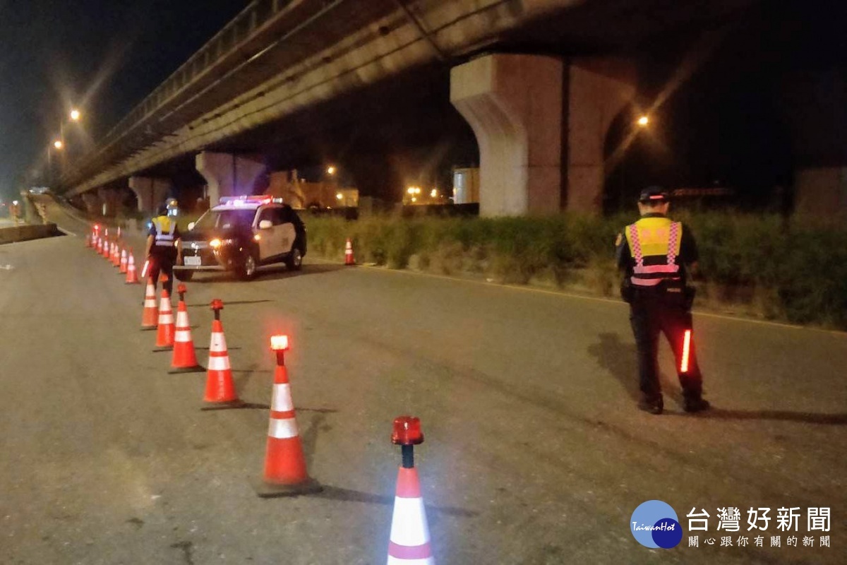 國慶連假防飆車,大園、蘆竹警實施區域聯防
