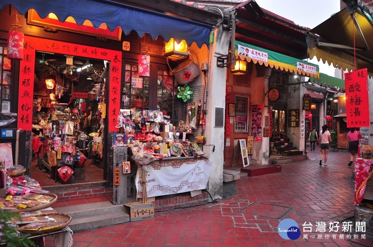 鹿港小鎮充滿人文歷史及地方美食小吃。 圖／參山處提供